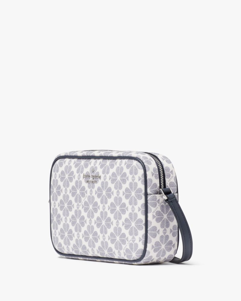 Kate Spade,Signature Spade Flower Mini Camera Bag,Navy Multi