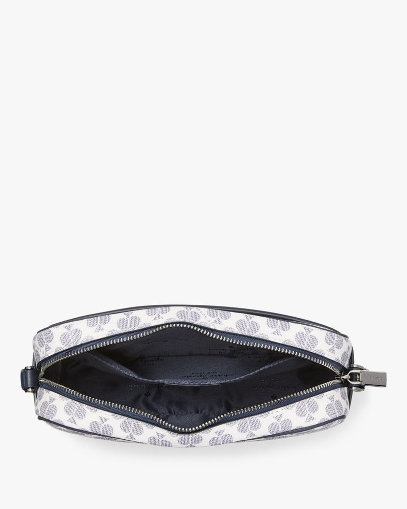 Kate Spade,Signature Spade Flower Mini Camera Bag,Camera Bag,Metal,Piping,Logo,Lined,Casual,Multi Color