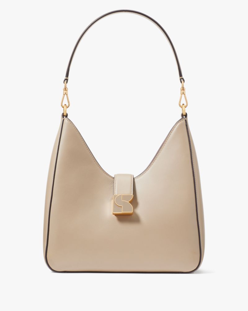 Kate Spade,Dakota Hobo Bag,Timeless Taupe