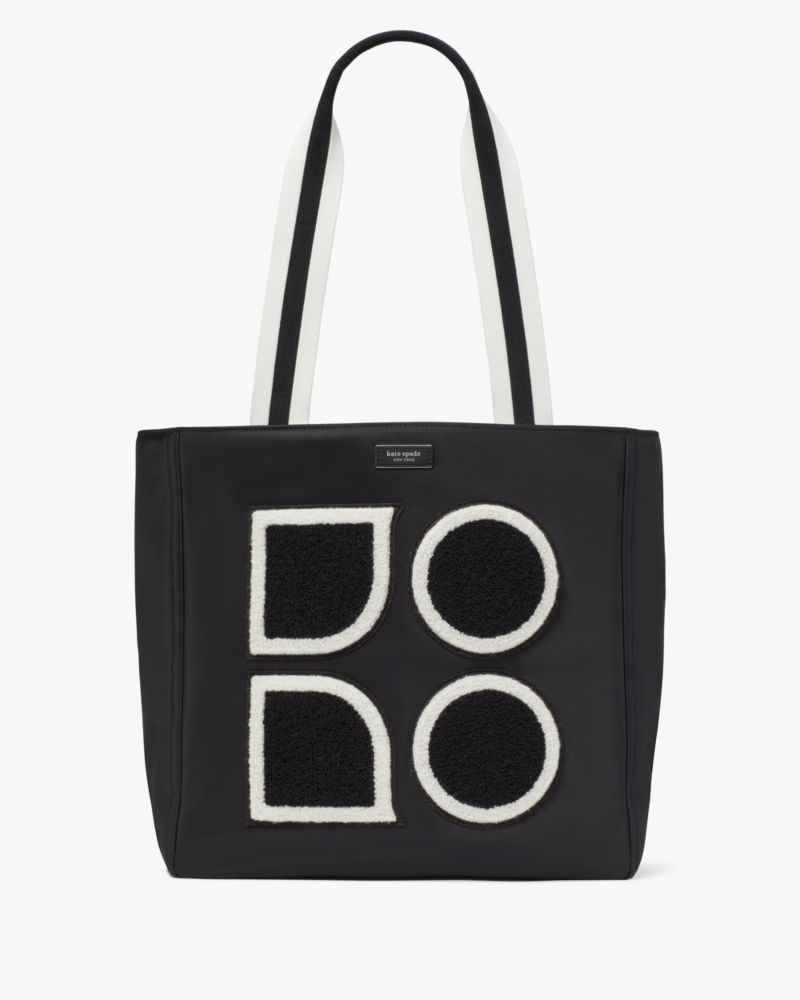 Kate Spade,Noel Large Tote,Black Multi