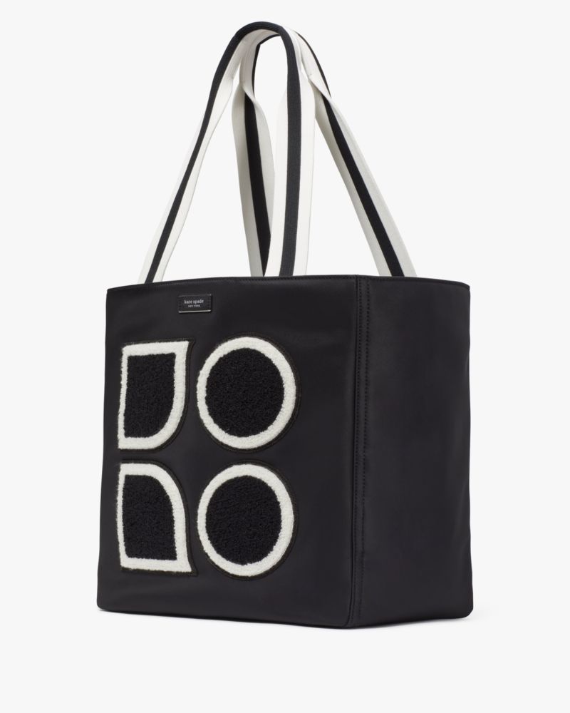 Kate Spade,Noel Large Tote,Black Multi