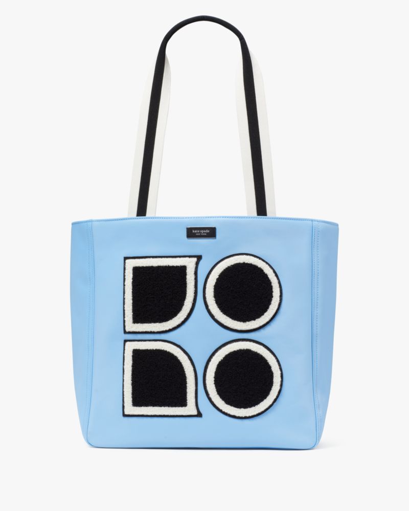 Kate Spade,Noel Large Tote,Astral Blue Multi