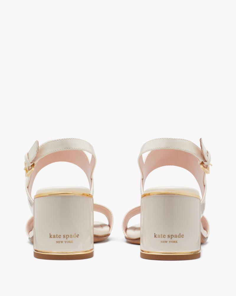 Kate Spade,Merritt Heel Sandals,Casual,Cream