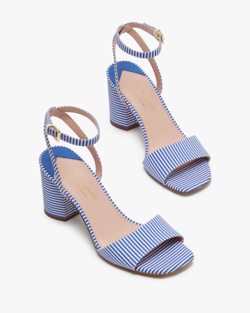 Kate Spade,Delphine Sandals,Wild Blue Iris/Fresh