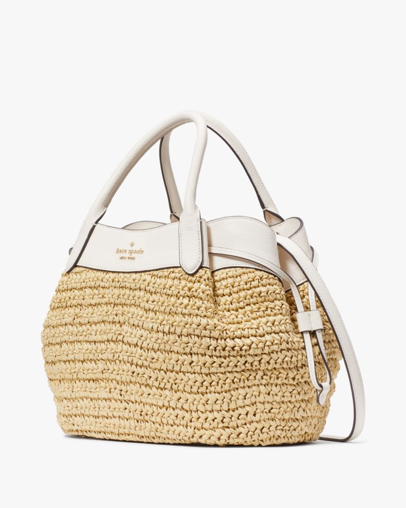 Kate Spade,Dumpling Straw Large Satchel,