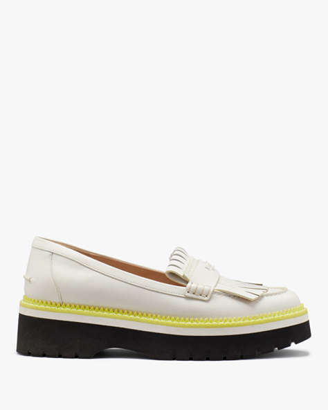 Kate Spade,Caddy Loafers,Casual,Cream