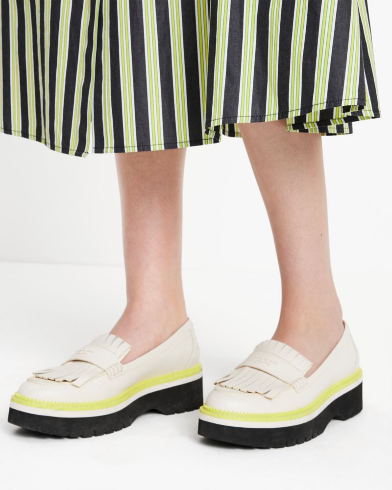 Kate Spade,Caddy Loafers,Casual,Cream