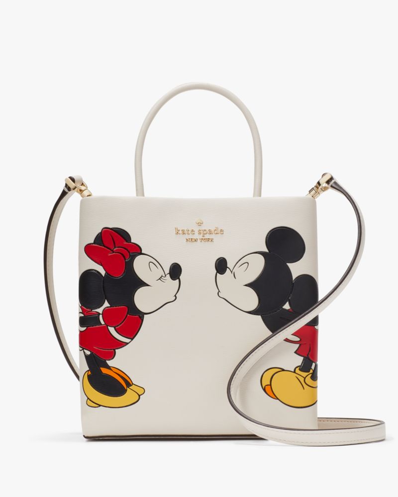 Kate Spade,Disney X Kate Spade New York Minnie Mini Tote,Parchment Multi