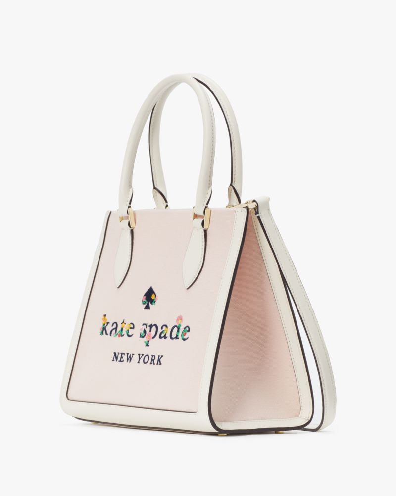 Kate Spade,Ellie Garden Logo Small Tote,Light Rosebud Multi