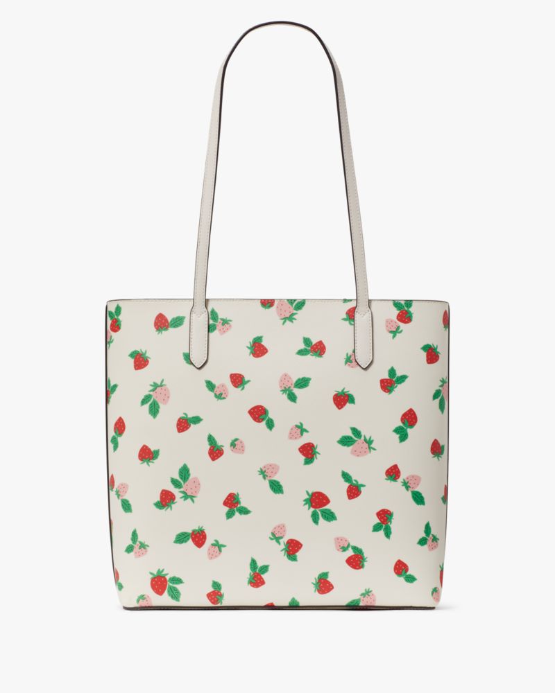 Kate Spade,Jana Tossed Strawberry Printed Tote,