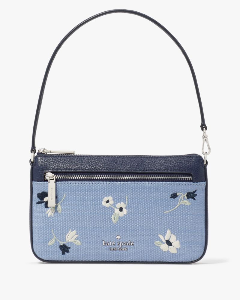 Kate Spade,Leila Convertible Wristlet,Indigo Shadow Multi