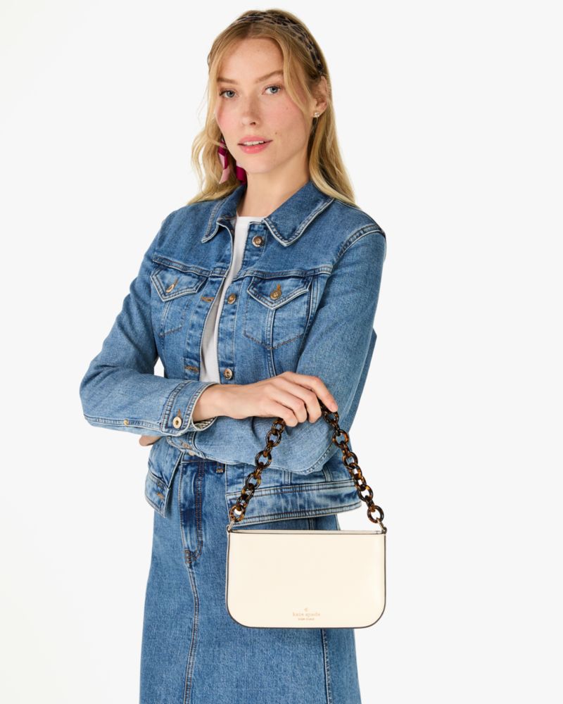 Kate Spade,マディソン レジン チェーン ポシェット,バッグ,メレンゲマルチ