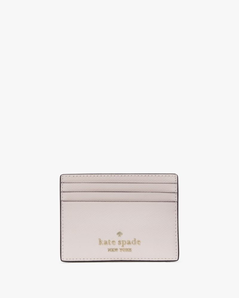 Kate Spade,Boxed Madison Small Slim Card Holder,Light Rosebud