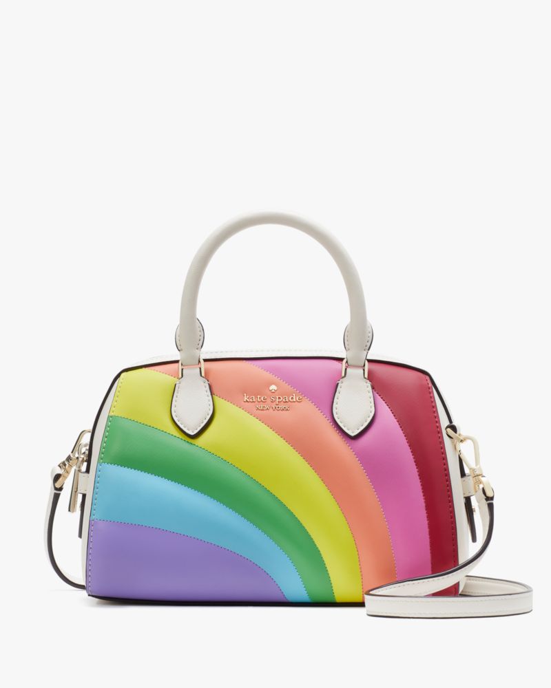 Multi Rainbow Collection Duffle Crossbody