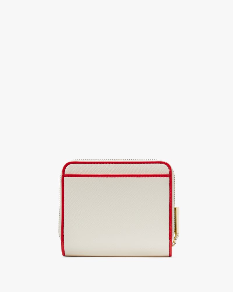 Kate Spade,Strawberry Dreams Small Zip Around Bifold Wallet,Multi