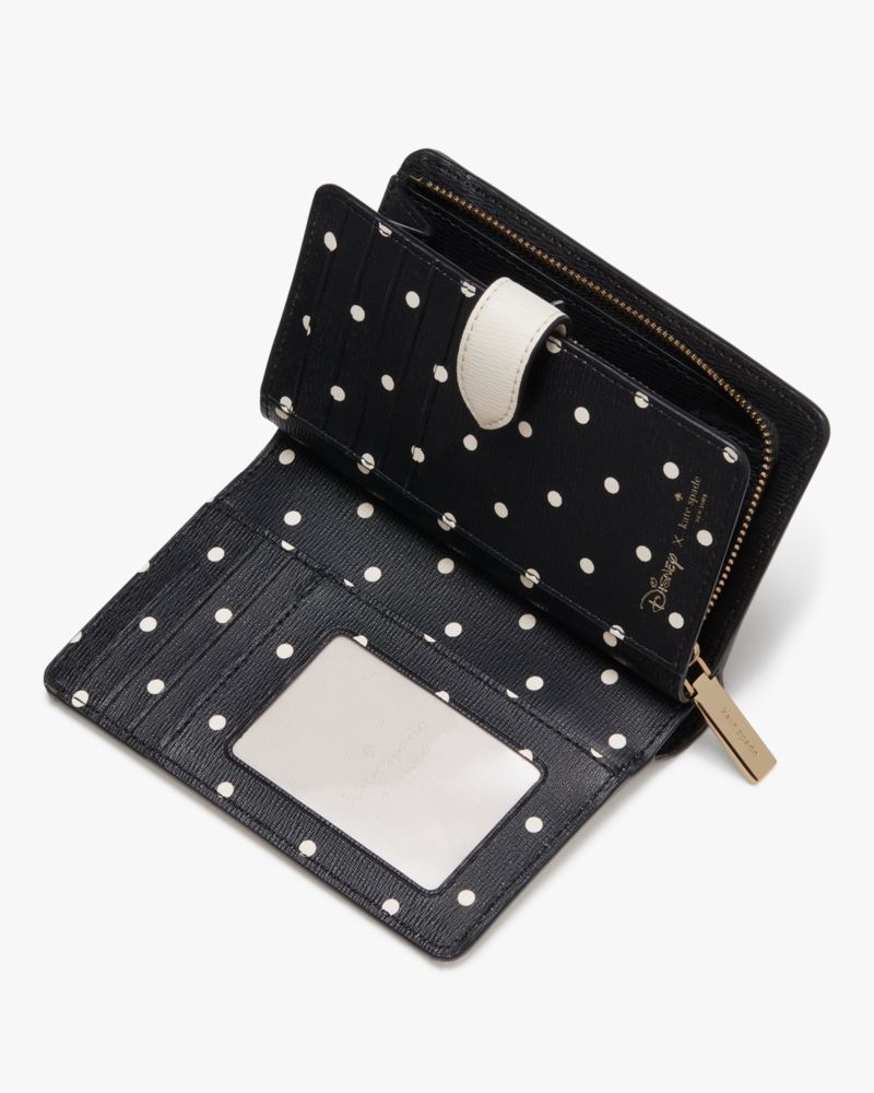 Disney X Kate Spade New York Minnie Medium Compact Bifold Wallet