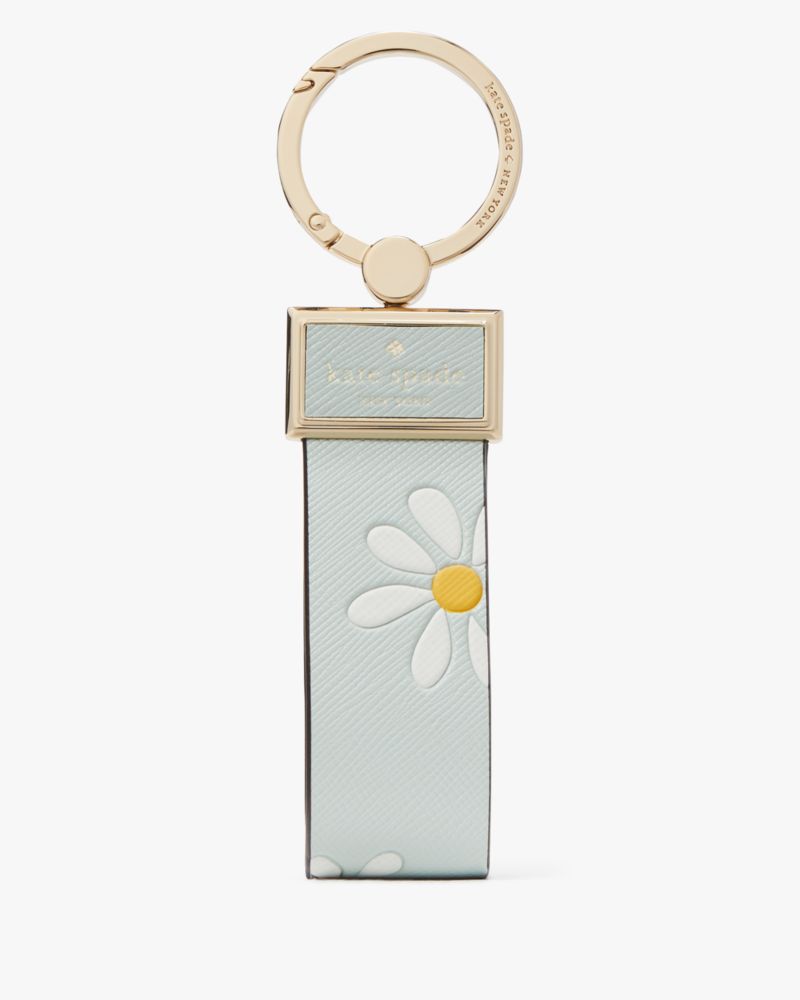 Kate Spade Reegan Day Tripper Daisy Keyfob International Shipping