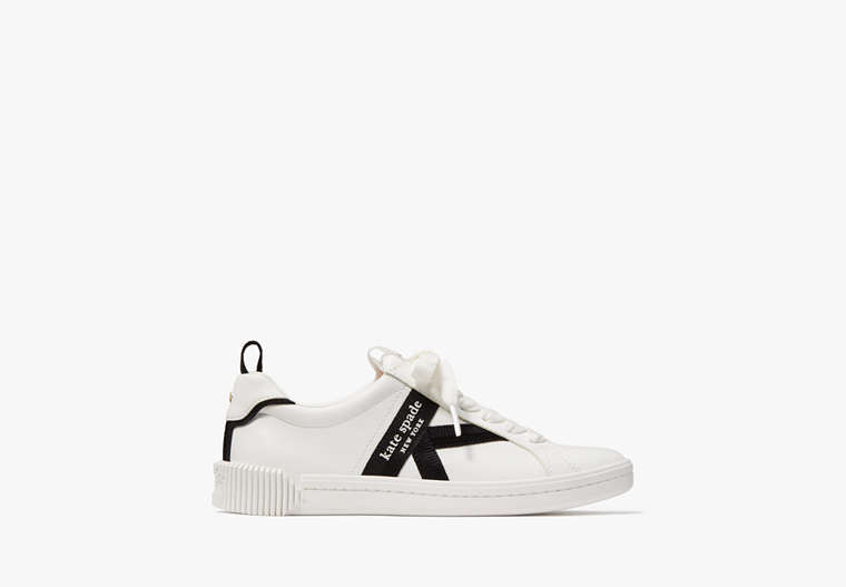 Kate Spade,Signature Sneakers,Casual,True White / Black image number 0