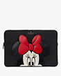 Kate Spade,Disney X Kate Spade New York Minnie Universal Laptop Sleeve,Black Multi