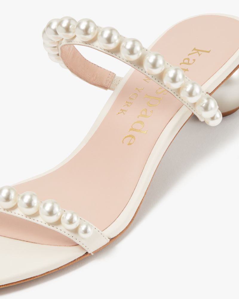 Kate Spade Palm Springs Pearl Slide Sandals. 5