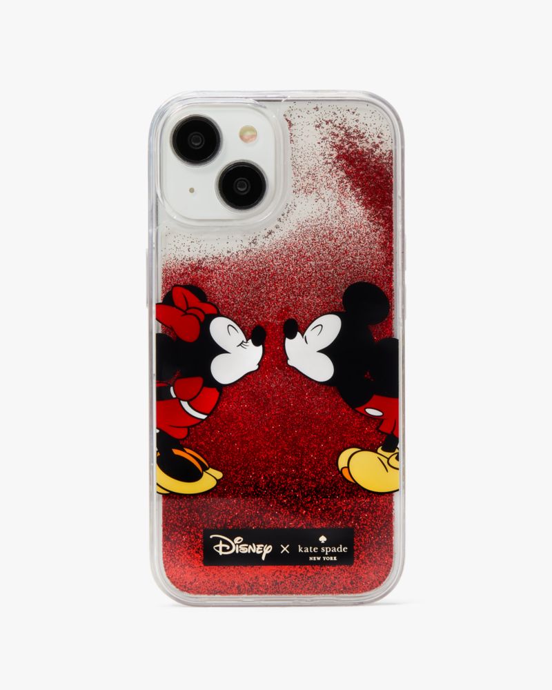 Kate Spade,Disney X Kate Spade New York Minnie Mouse Liquid iPhone 15 Case,Multi