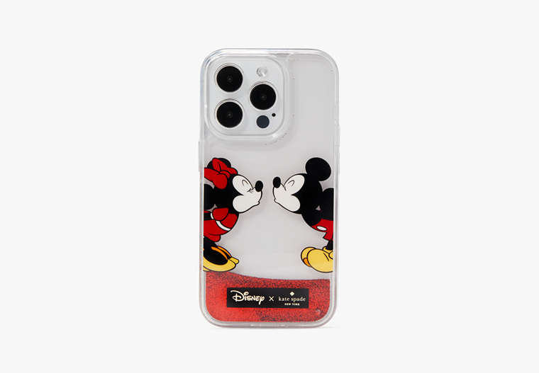 Kate Spade,Disney X Kate Spade New York Minnie Mouse Liquid iPhone 15 Pro Case,Multi image number 0