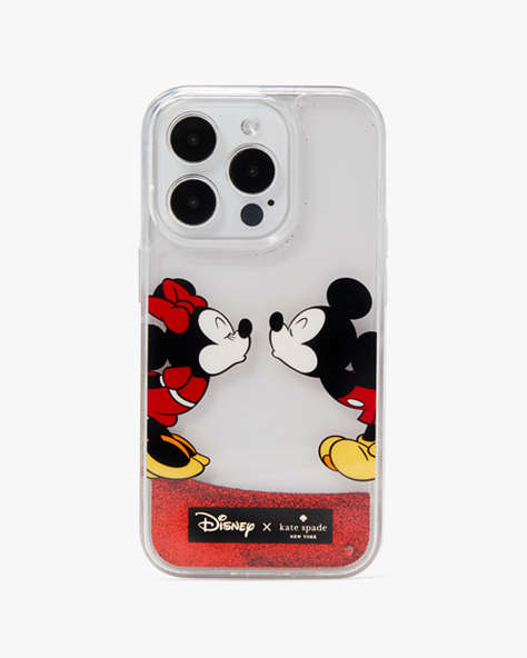 Disney X Kate Spade New York Minnie Mouse Liquid iPhone 15 Pro Case