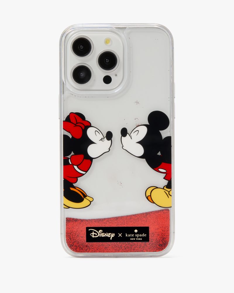 Kate Spade,Disney X Kate Spade New York Minnie Mouse iPhone 15 Pro Max Case,Clear