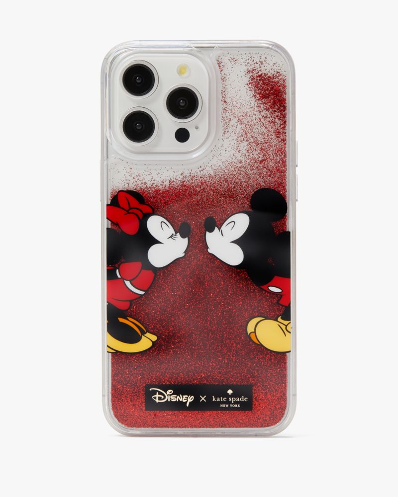 Kate Spade,Disney X Kate Spade New York Minnie Mouse Liquid iPhone 15 Pro Max Case,Multi