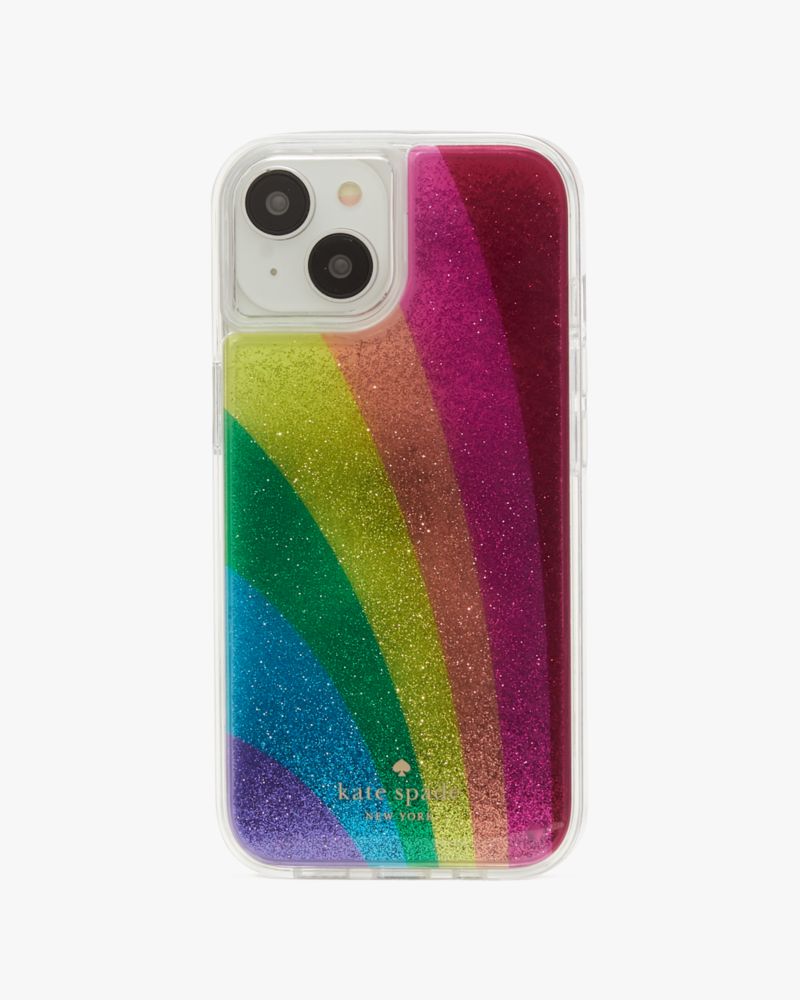 Kate Spade,Rainbow Collection iPhone 15 Case,