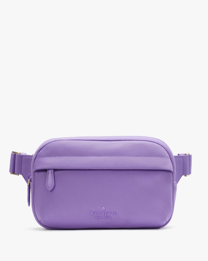 Kate Spade,Rainbow Collection Belt Bag,Lavender Ice