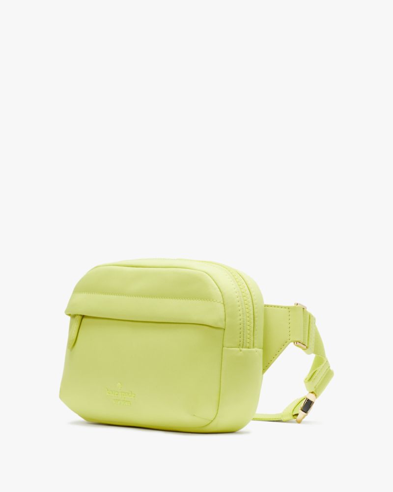 Kate Spade,Rainbow Belt Bag,Bright Lemon
