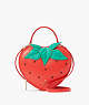 Kate Spade,Strawberry Dreams 3D Strawberry Crossbody,Red Multi