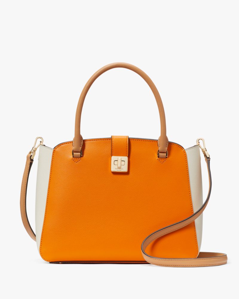 Kate Spade,Phoebe Colorblock Satchel,Turmeric Root Multi