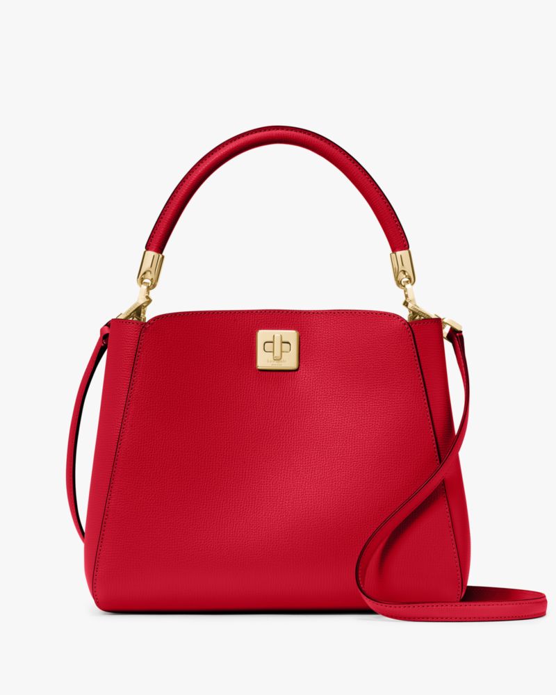 Kate Spade,Phoebe Medium Top Handle Satchel,Lining Leather,Satchel,PVC,No Embellishment,Lined,Work,