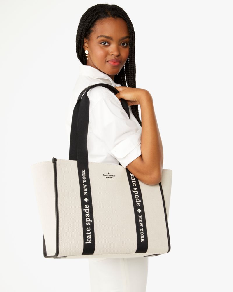 Kate Spade Wholesalers Kip Canvas Tote