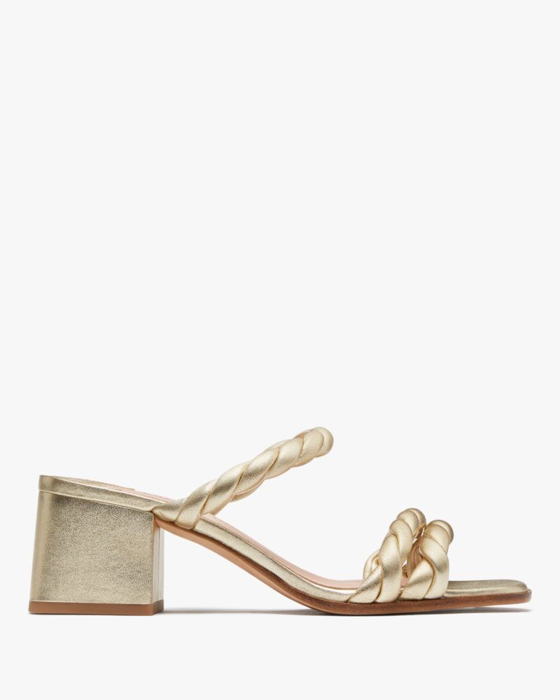 Kate Spade New York Petit Women's Flip Flop Sandals, Pale Gold