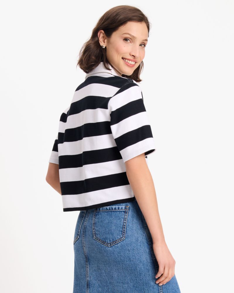 Kate Spade,オーニング ストライプノエル Tシャツ,トップス,