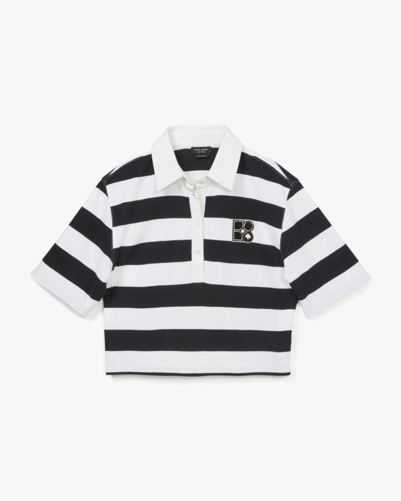 Kate Spade,オーニング ストライプノエル Tシャツ,トップス,