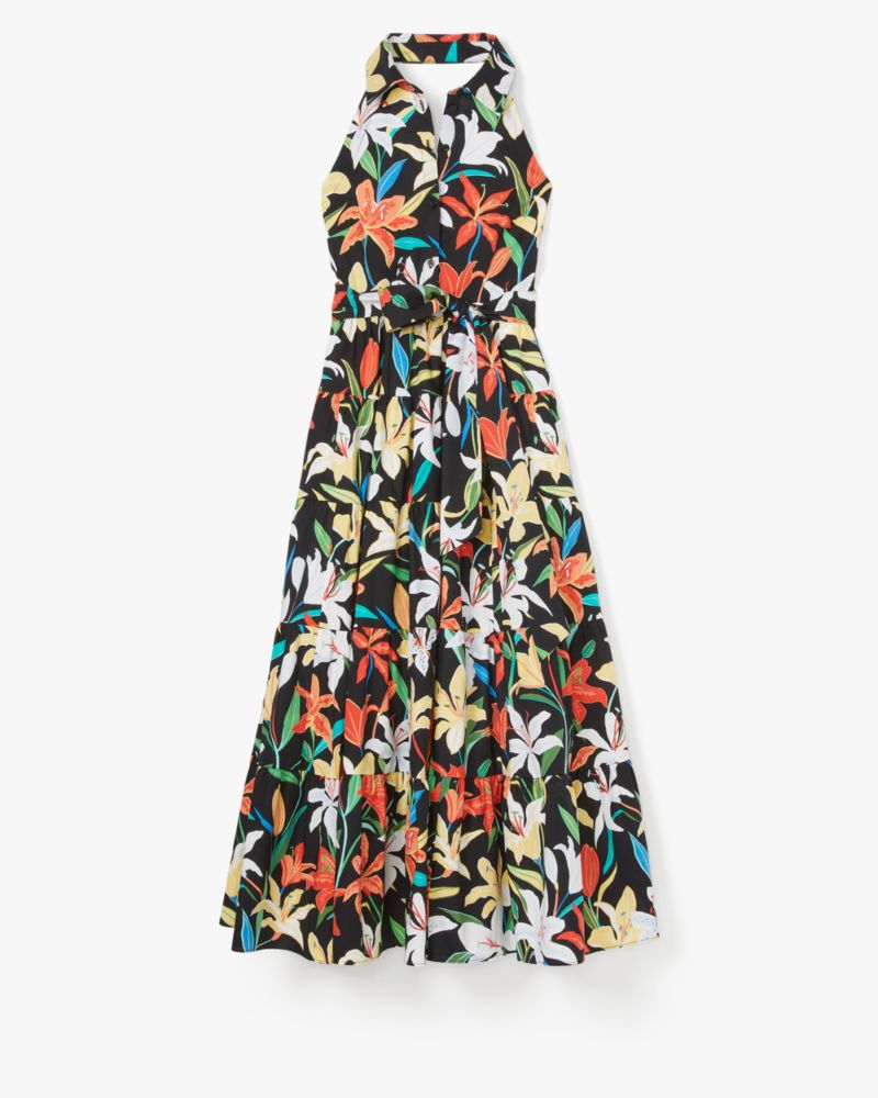 Kate Spade,Summer Lilies Halter Dress,