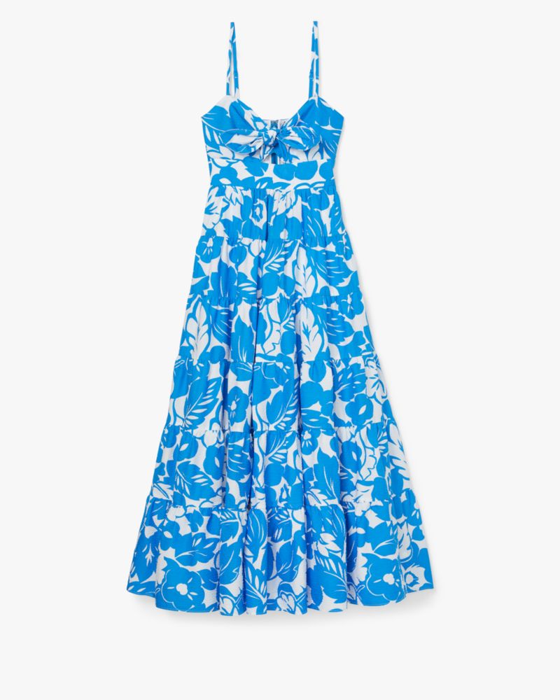 Kate Spade,Tropical Foliage Irene Dress,Tropical Foliage print,Day,Riverside/Fresh White