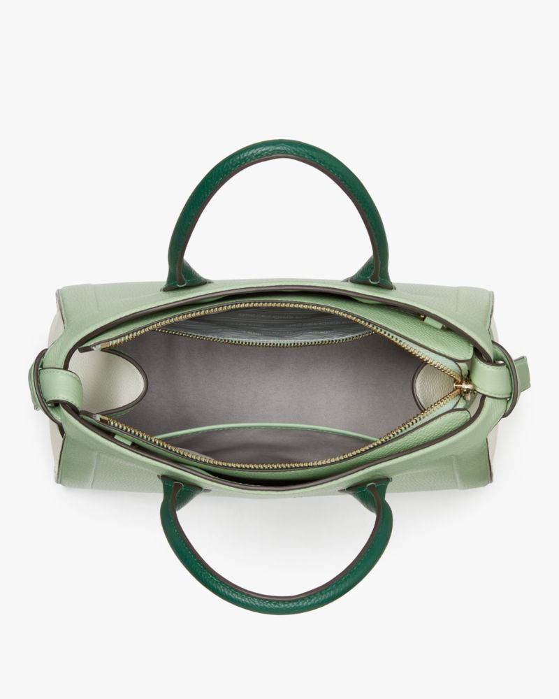 Knott Colorblocked Medium Zip Top Satchel | Kate Spade New York
