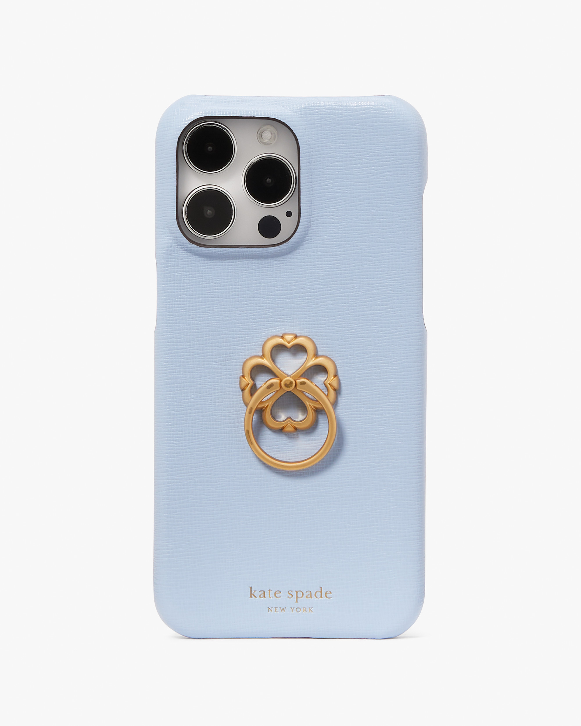 Kate Spade Morgan Spade Hülle für iPhone 15 Pro Max mit Ringhalterung