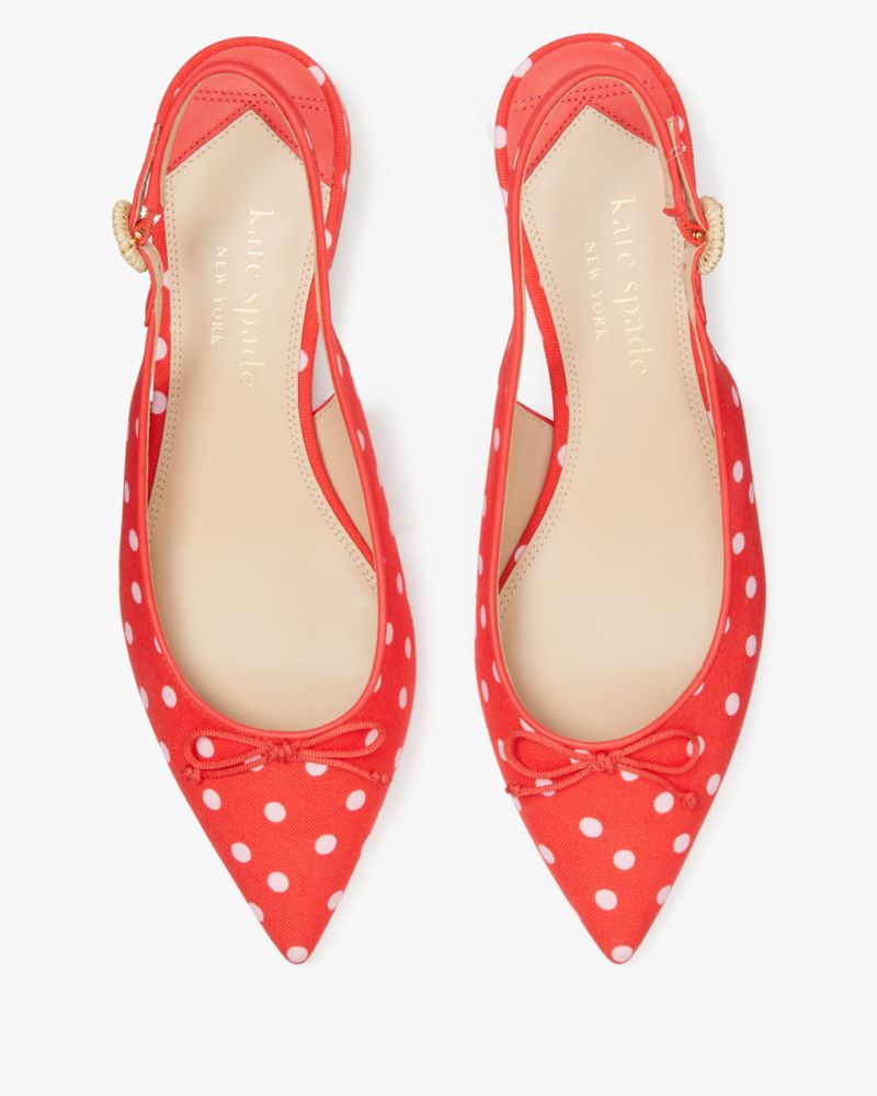 Kate Spade,Veronica Flats,Ponderosa Red/Fresh