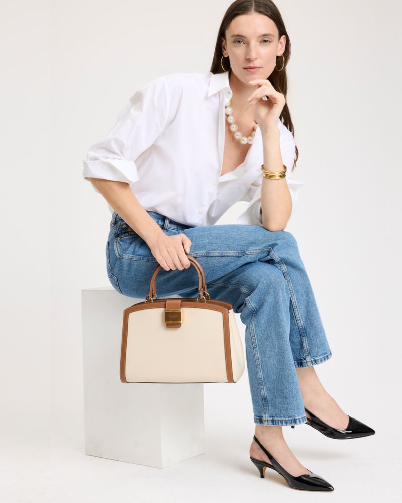 Kate Spade,Katy Colorblocked Satchel,