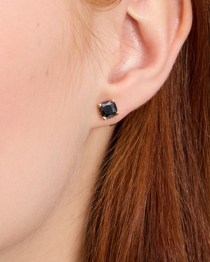 Kate spade deals black spade earrings