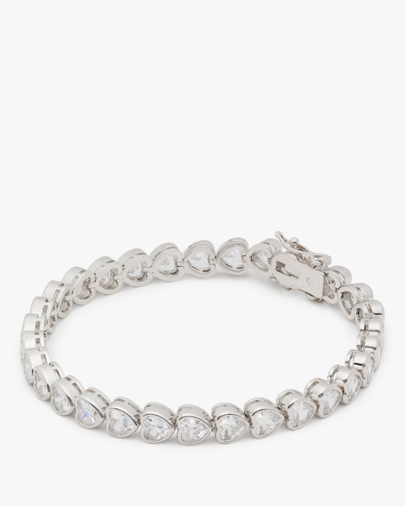 Sweetheart Tennis Bracelet