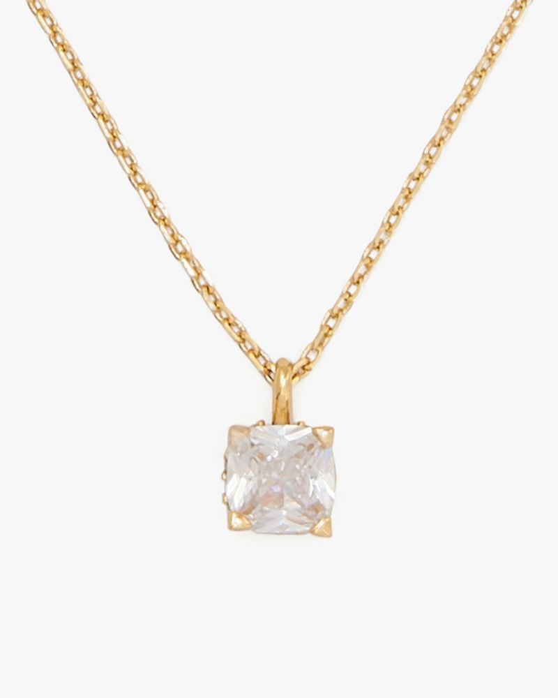 Kate Spade,Little Luxuries 6mm Square Pendant,