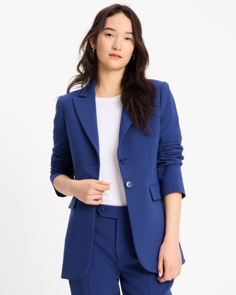 Kate Spade,Avrey Blazer,Blazer,Work,Navy