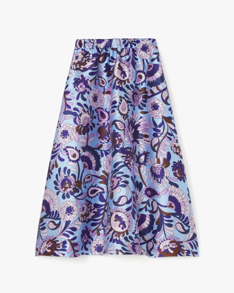 Kate Spade,Autumn Paisley Midi Skirt,